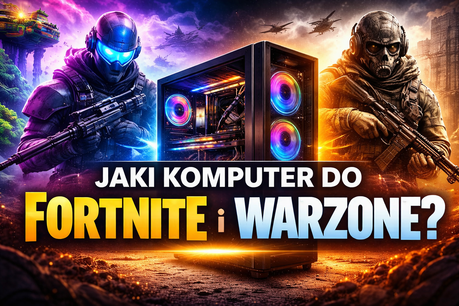 komputer do fortnite i warzone ile fps jaki wybrać 2026