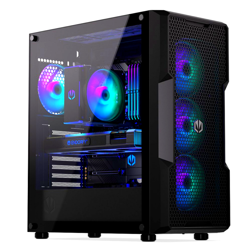 KomTech CREATOR START Ryzen 5 7500F RTX 5060 komputer do montażu wideo na start